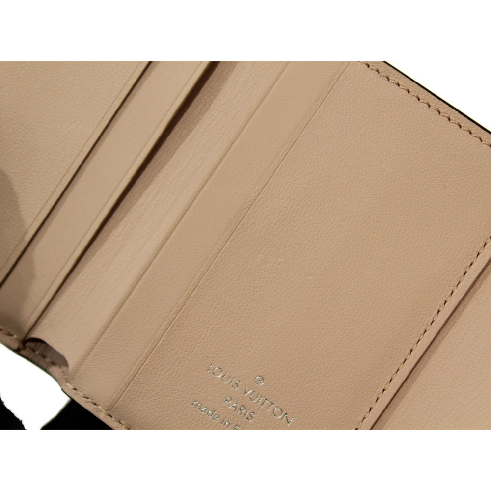 LOUIS VUITTON Portefeuille Iris Mahina Magnolia Pink Folding Wallet Compact - Picture 9 of 10